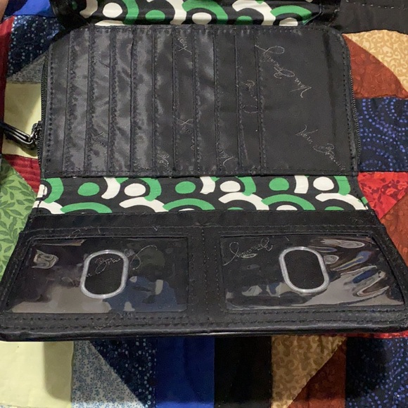 Vera Bradley Imperial Rose Pattern Wallet Wristlet - Picture 5 of 13